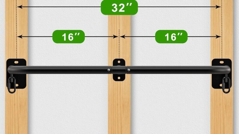 SELEWARE 32"/36" Wall Mount Pull Up Bar Review