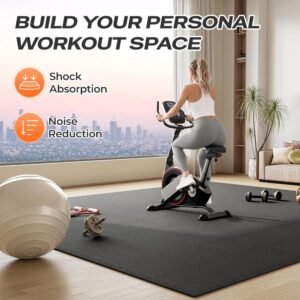 SUPERJARE Gym Floor Mats, EVA Foam Puzzle Exercise Mats Review